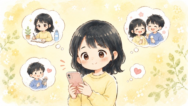 別れてから半年後に復縁を目指す方法5選を解説した復縁向けイラスト。