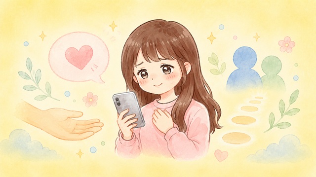 元カノに嫌われた状態から復縁を目指す5つのステップを解説した復縁向けイラスト。