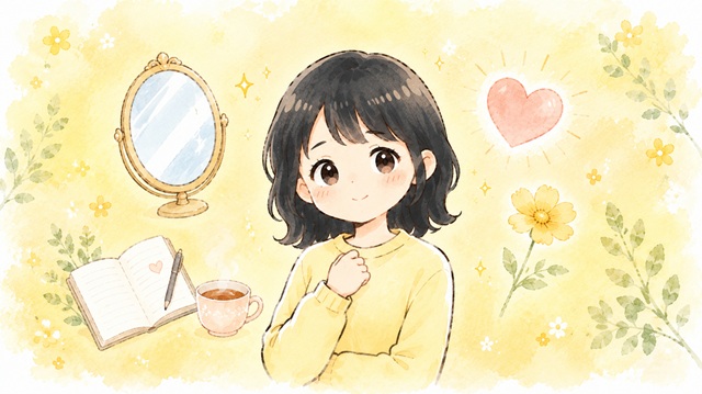 いい女が実践する未練を断ち切る5つのステップを解説した恋愛向けイラスト。