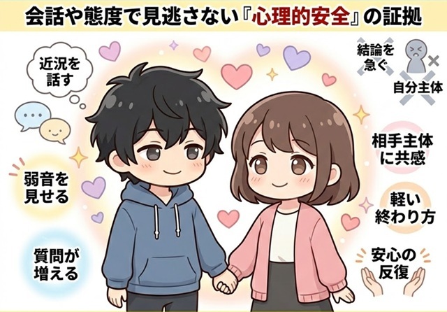 回避型の彼が心を開き始めたヒント