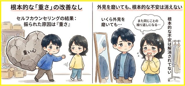 自分磨きの方法について説明した図