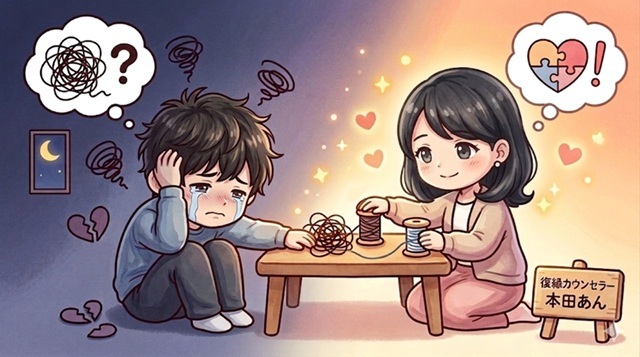 本田あんがカウンセリングをしている画像