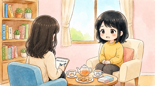 カウンセリング中
