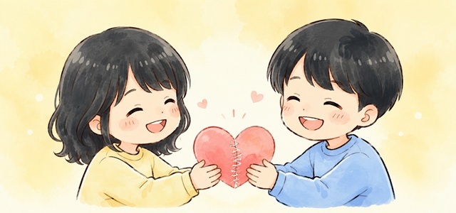 別れた原因を乗り越える復縁の考え方を表したイラスト