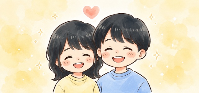 仕事が原因で別れたあと復縁した二人のイラスト